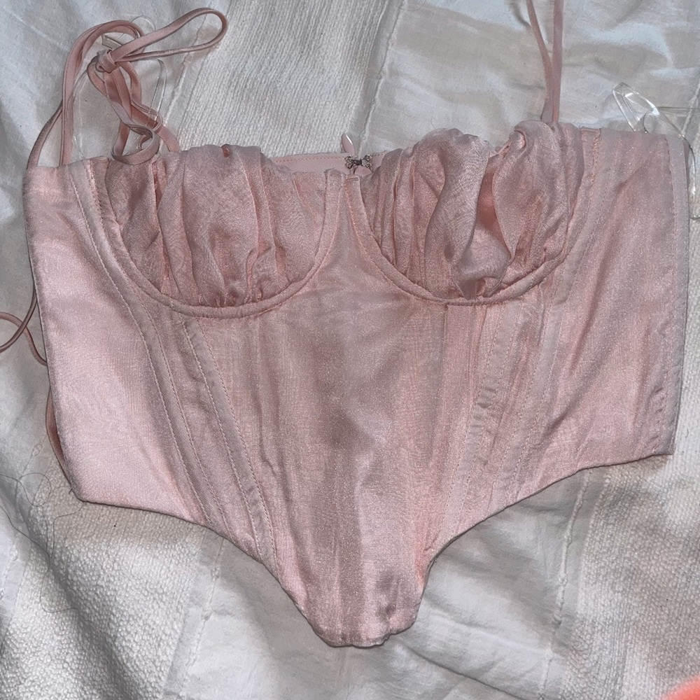 House of cb pink corset